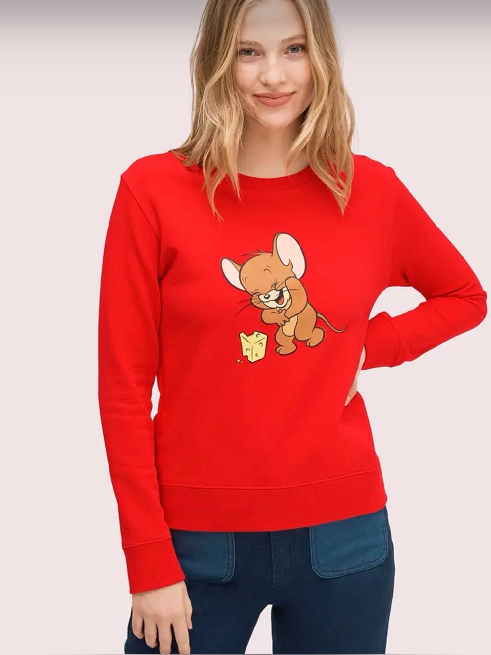 Kate Spade New York x Tom & Jerry sweatshirt